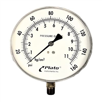 HVAC-建築空調系統用壓力錶 (4.5")